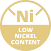 Low nickel content
