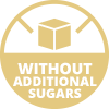 Without additional sugars Without additional sugars