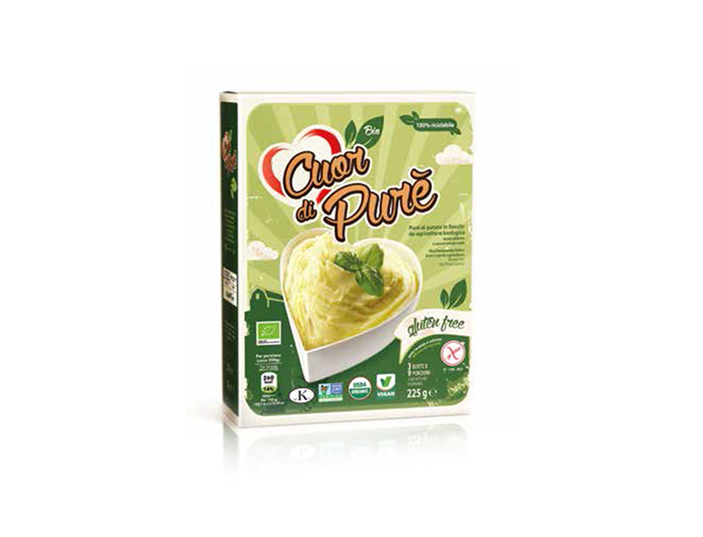 Cuor Di Pure’ Bio senza glutine Fiocchi di patate bio senza glutine