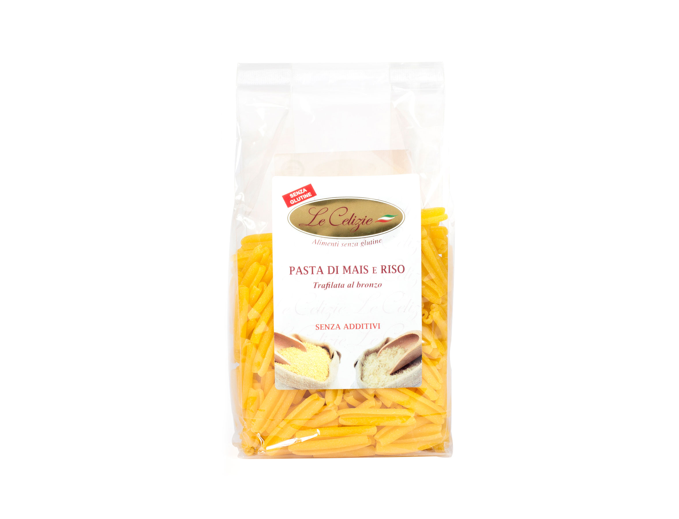 Pasta di mais e riso Capricci Le Celizie Capricci pasta di mais e riso senza glutine