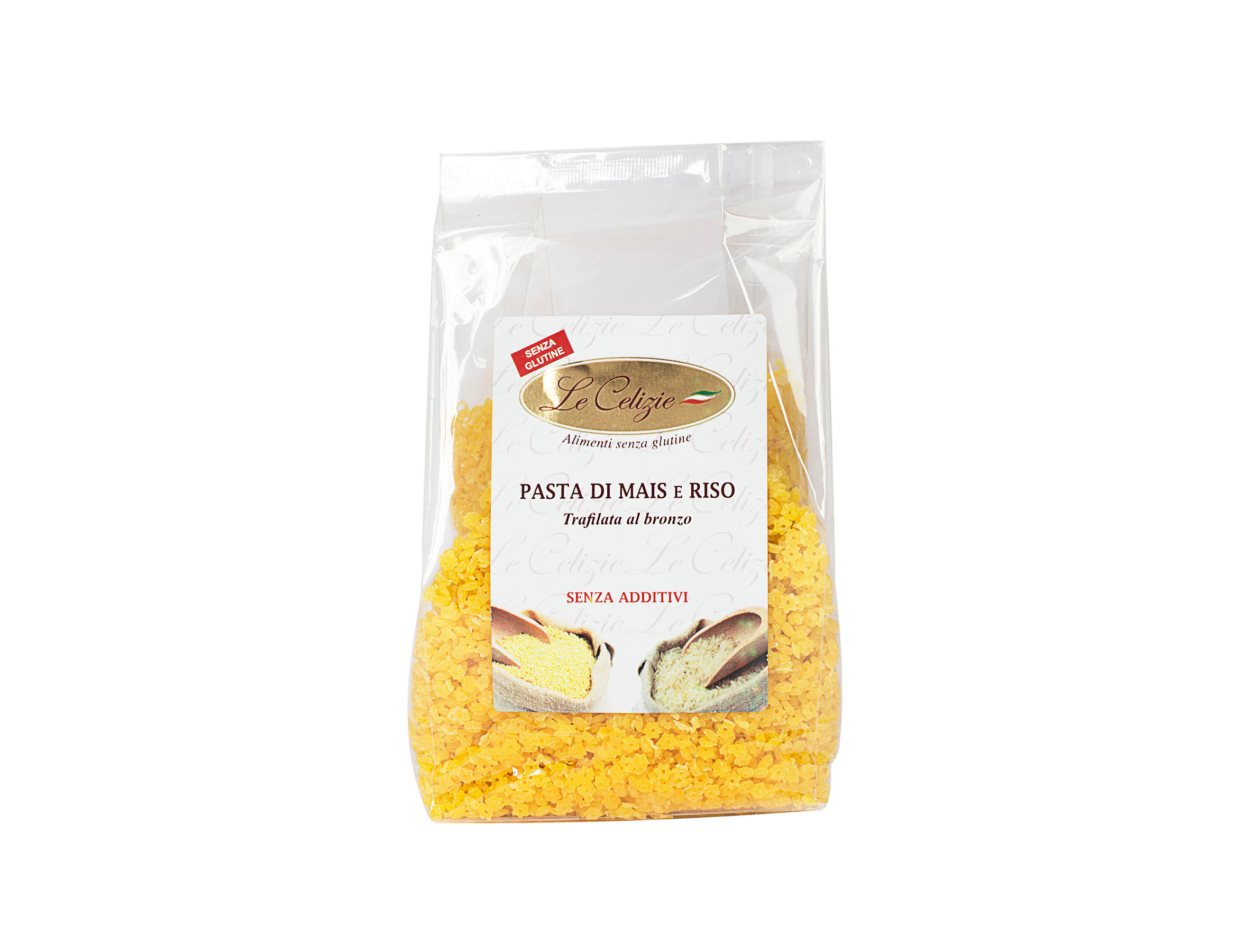 Pasta di mais e riso Stelline Le Celizie Stelline pasta di mais e riso senza lattosio