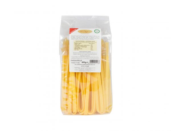 Tagliatelle pasta di mais e riso senza lattosio