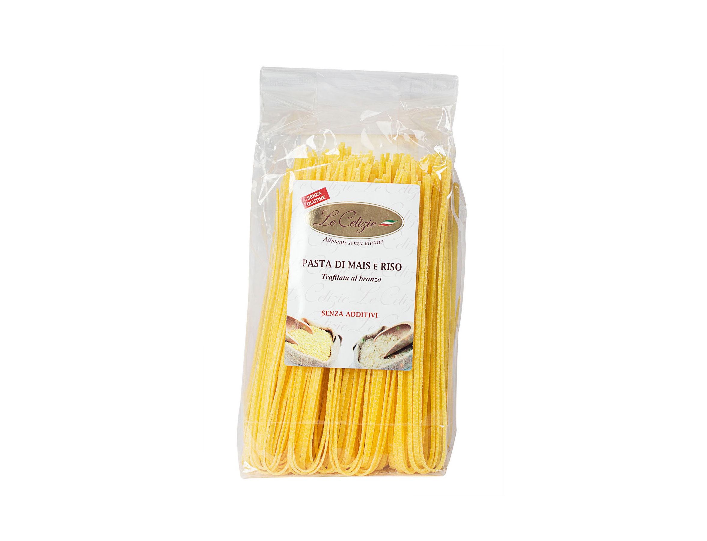 Tagliolini pasta di mais e riso senza glutine