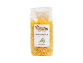 Fusilli pasta di mais giallo senza glutine lattosio