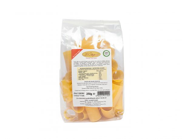 Yellow Corn Paccheri pasta - Image 2
