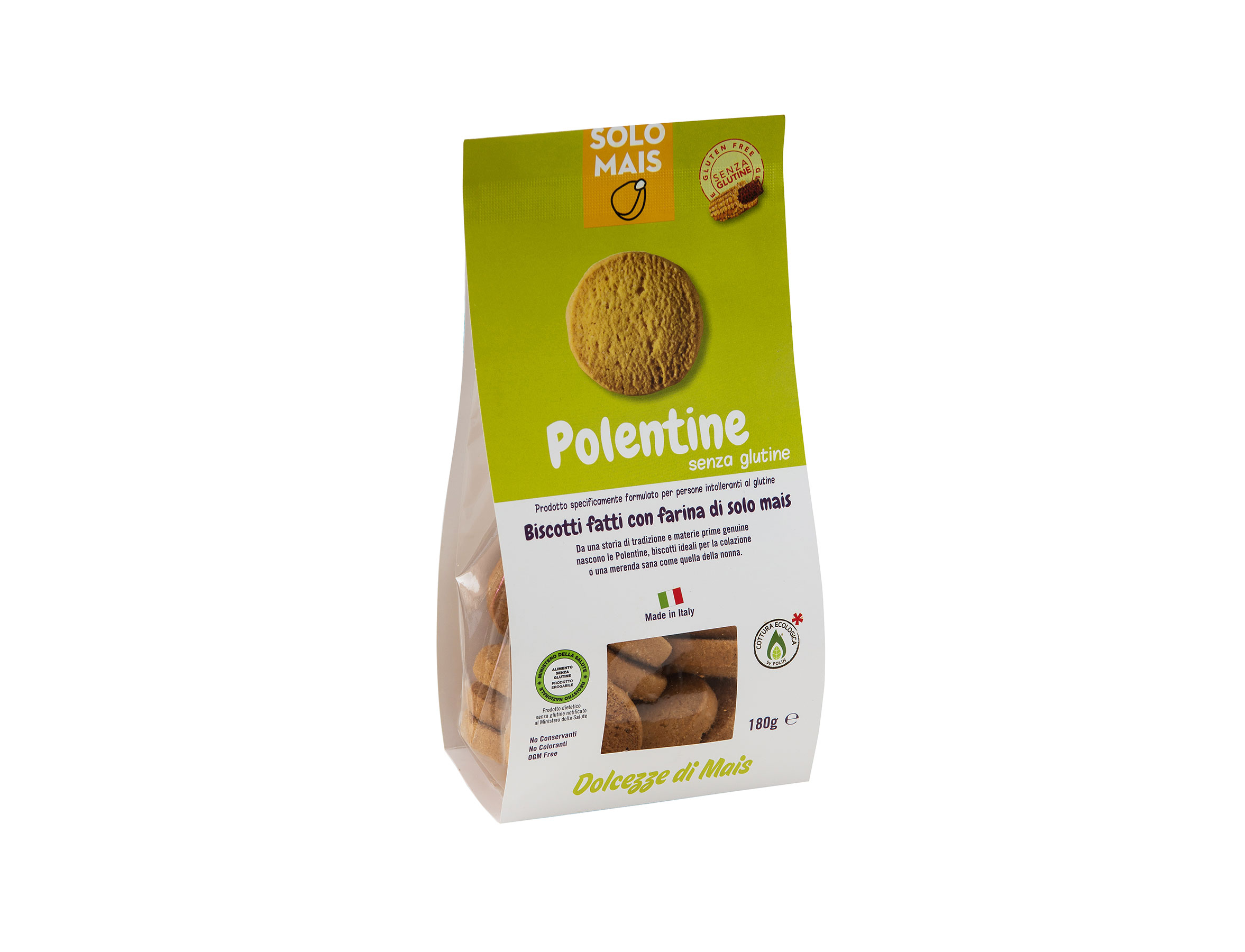 Polentine biscotti senza glutine Polentine biscotti gluten free farina di mais