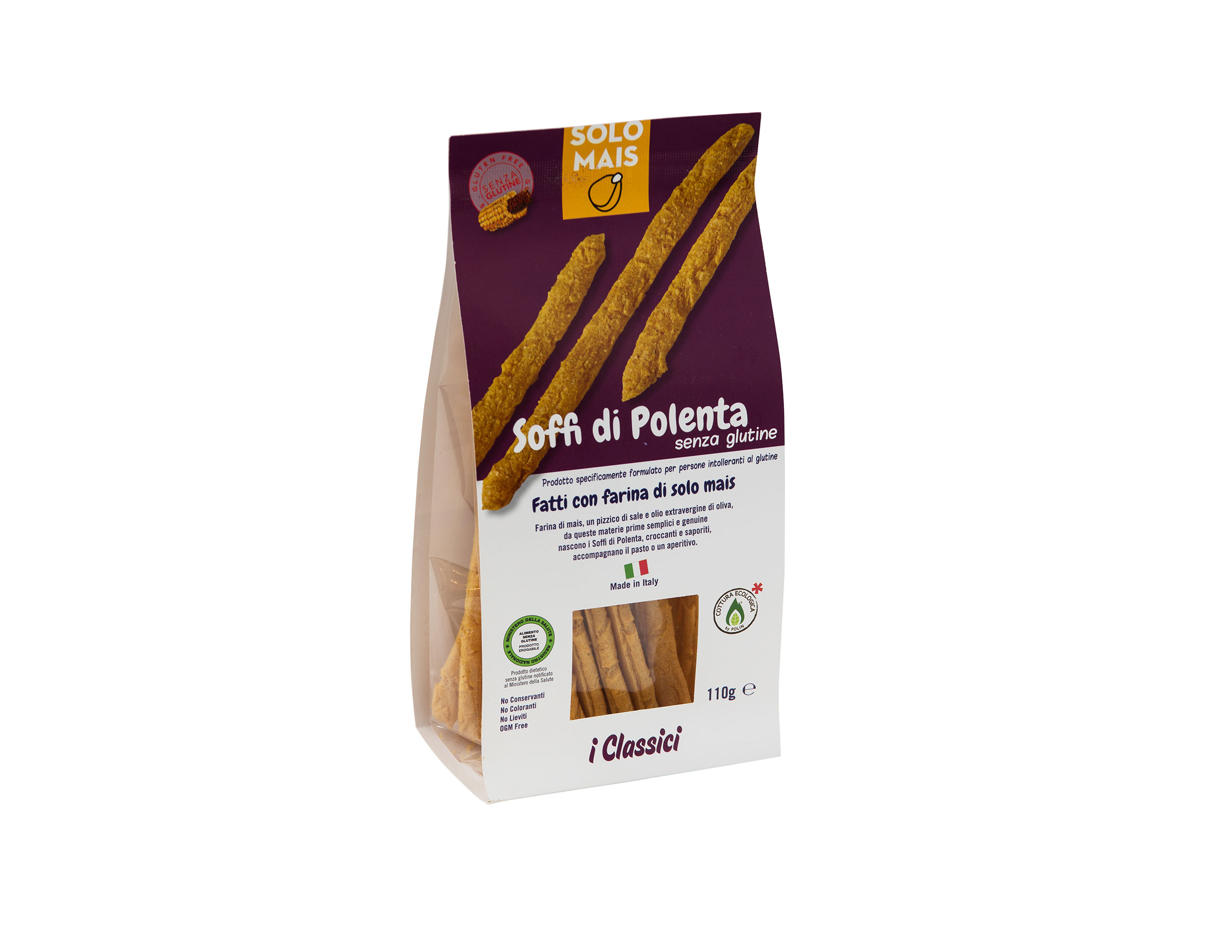 Soffi di polenta senza glutine Soffi di polenta gluten free