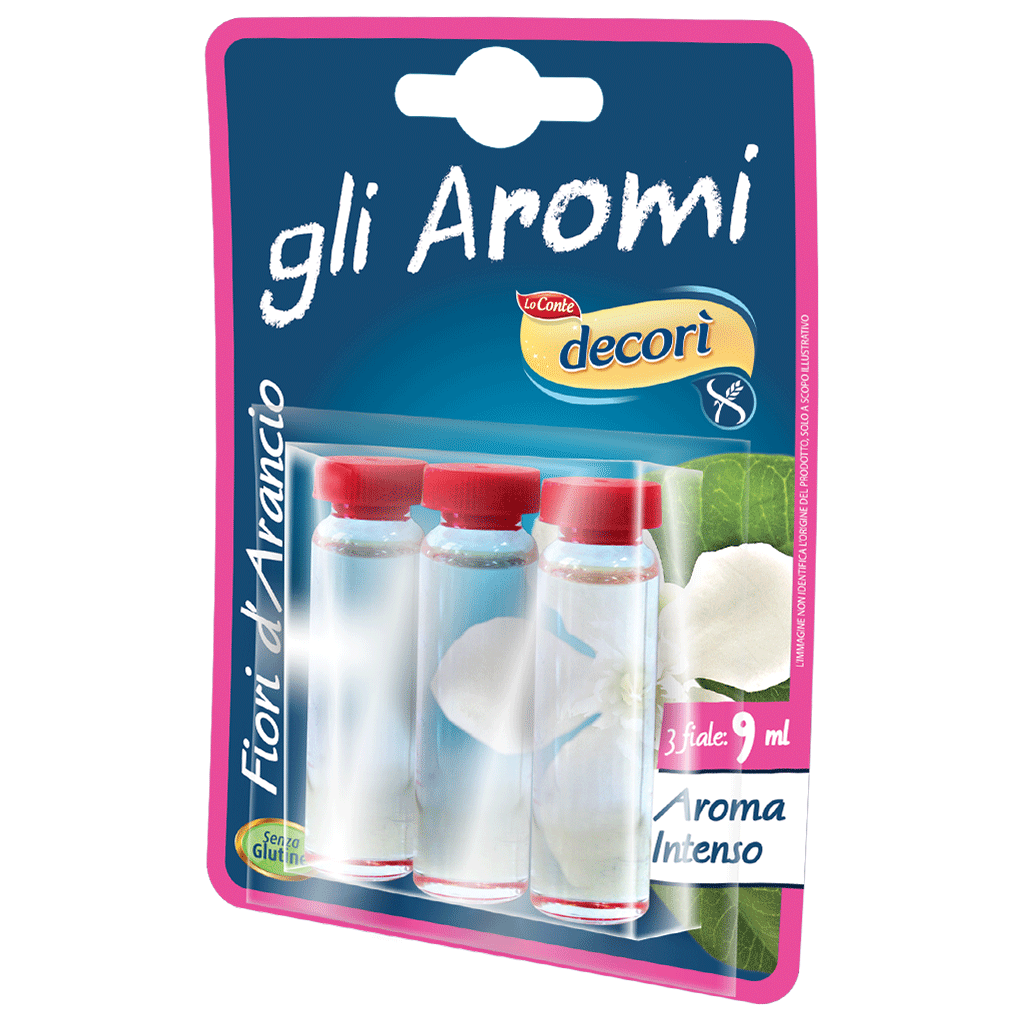 Decorì Aroma Fiori Arancio gluten free aromi per pastiera fiori arancio senza glutine