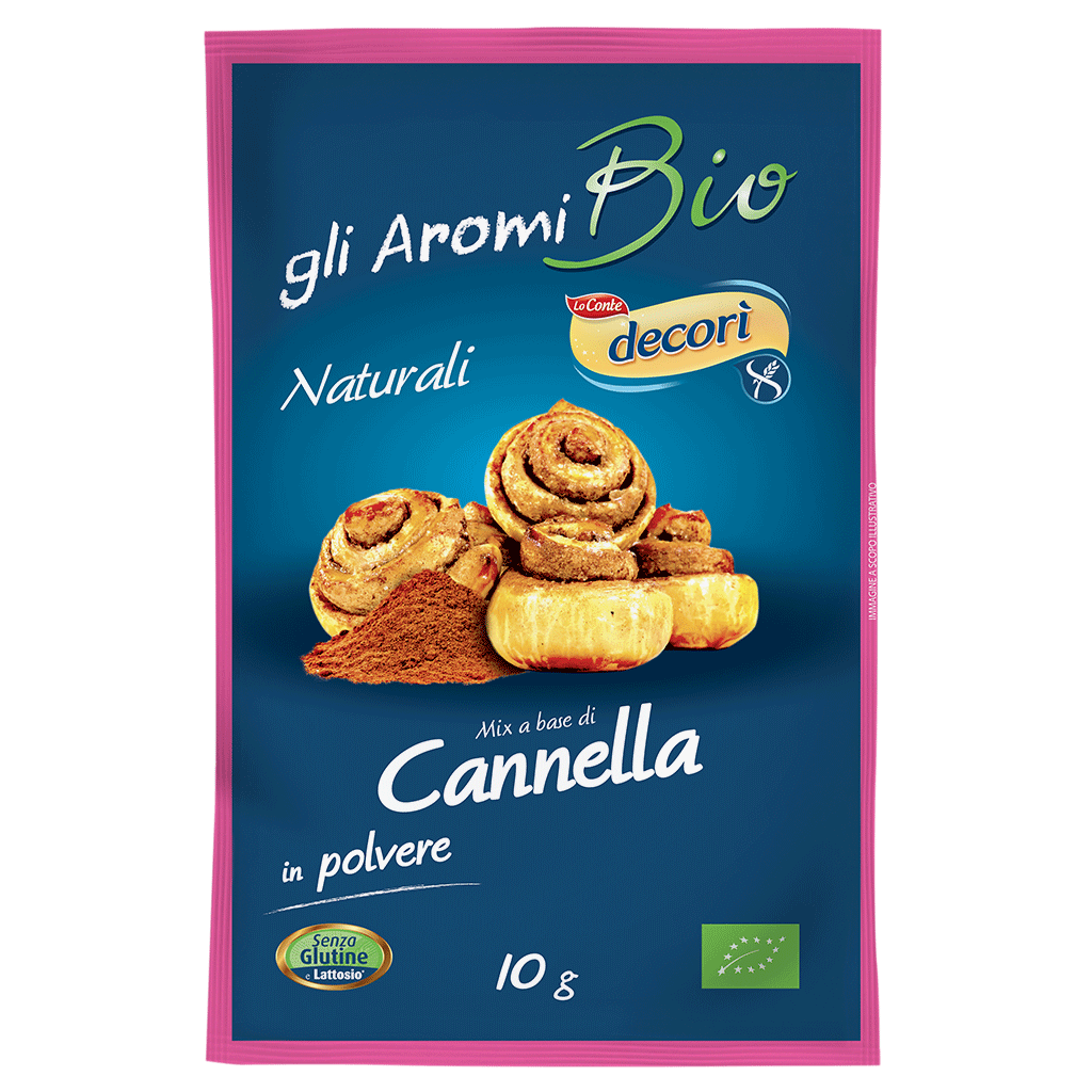 Biscotti mix con cannella Decorì Biscotti con cannella senza glutine