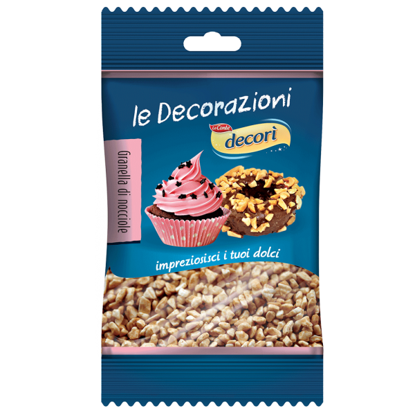 decorazioni bio per dolci granella nocciole