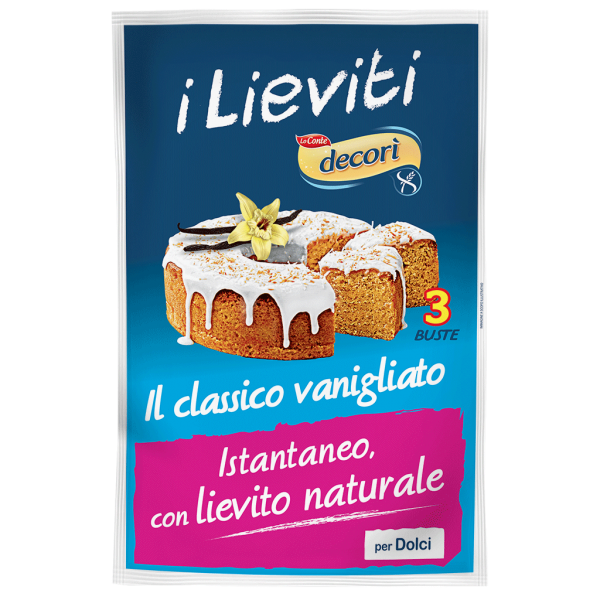 lievito vanigliato per dolci senza glutine