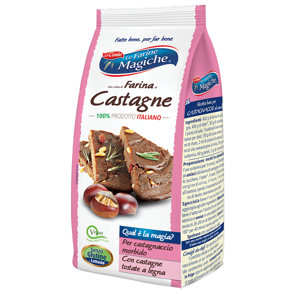 Farina di Castagne Le Farine Magiche Farina di Castagne senza glutine