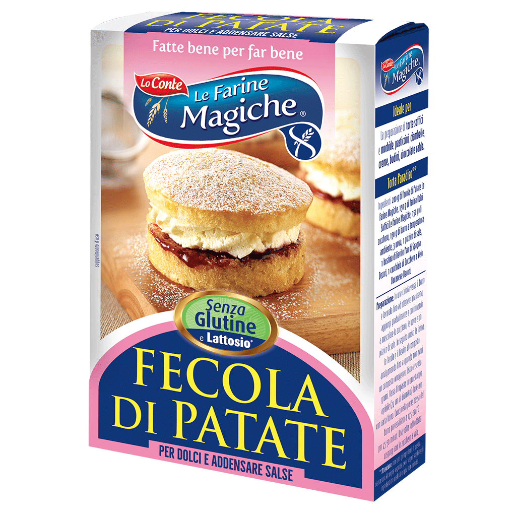 Le Farine Magiche Fecola Patate Fecola di Patate senza glutine e lattosio