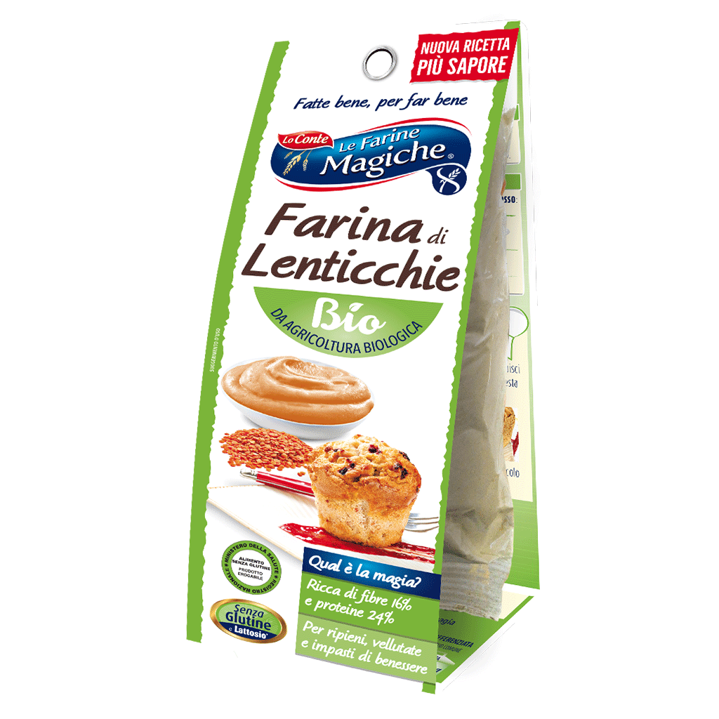 Le Farine Magiche Farina di Lenticchie Farina di Lenticchie gluten free