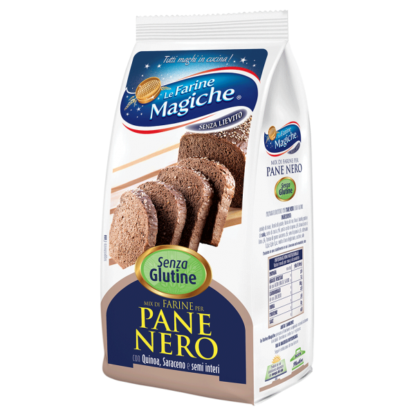 Farina pane nero gluten free