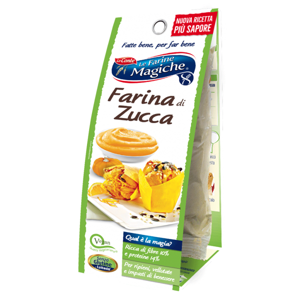 farina di zucca vegana