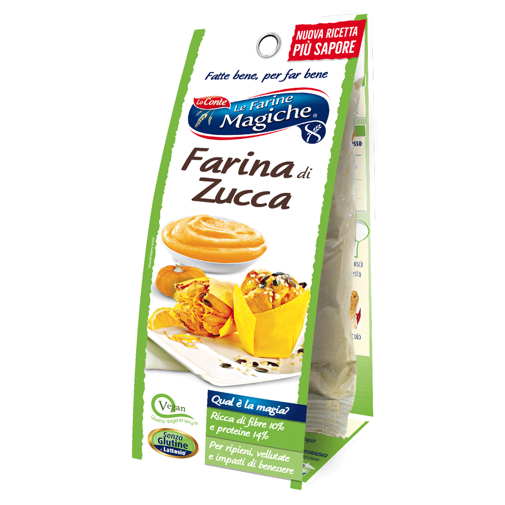 Farina di Zucca gluten free farina di zucca vegana