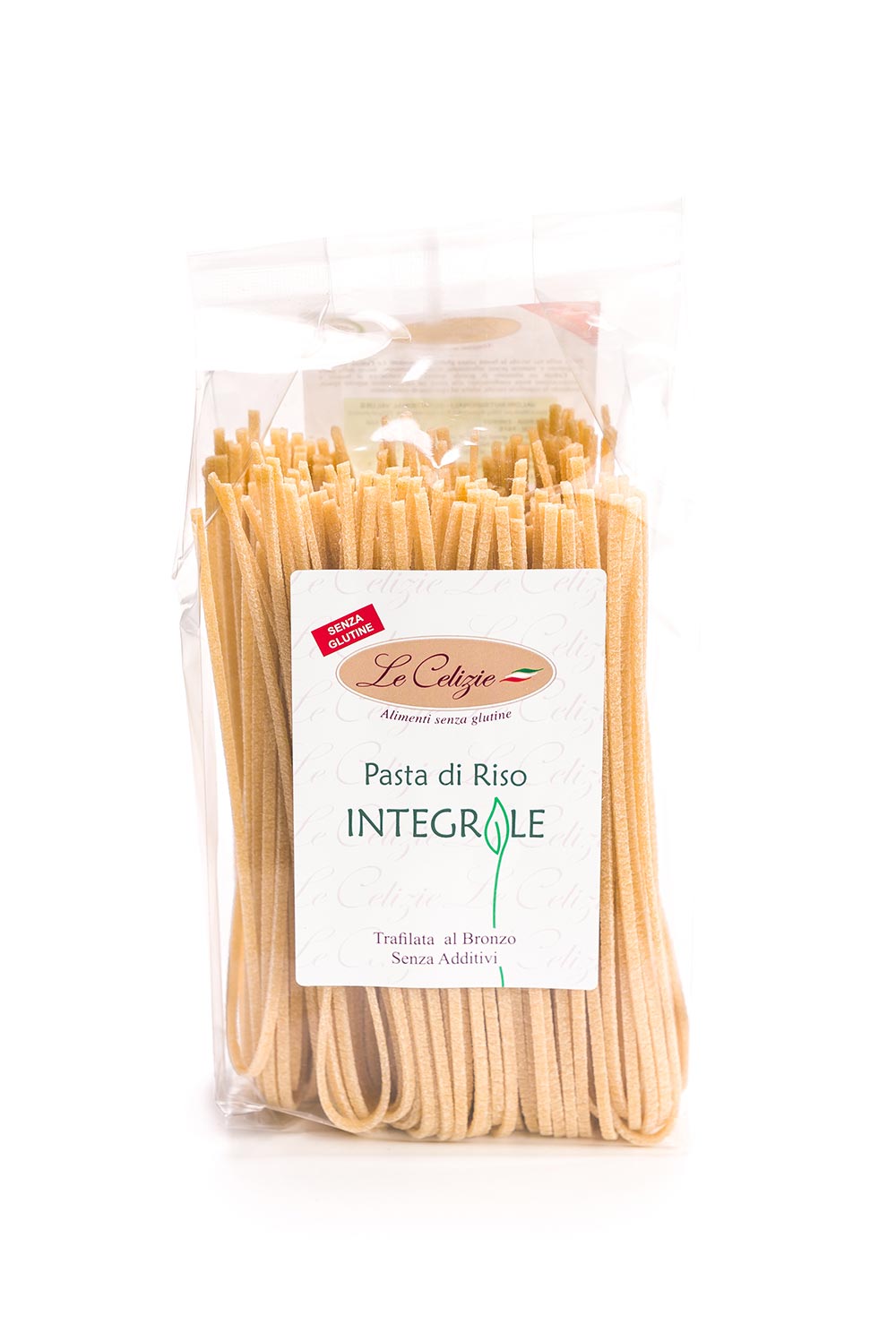 Pasta di riso integrale senza glutine