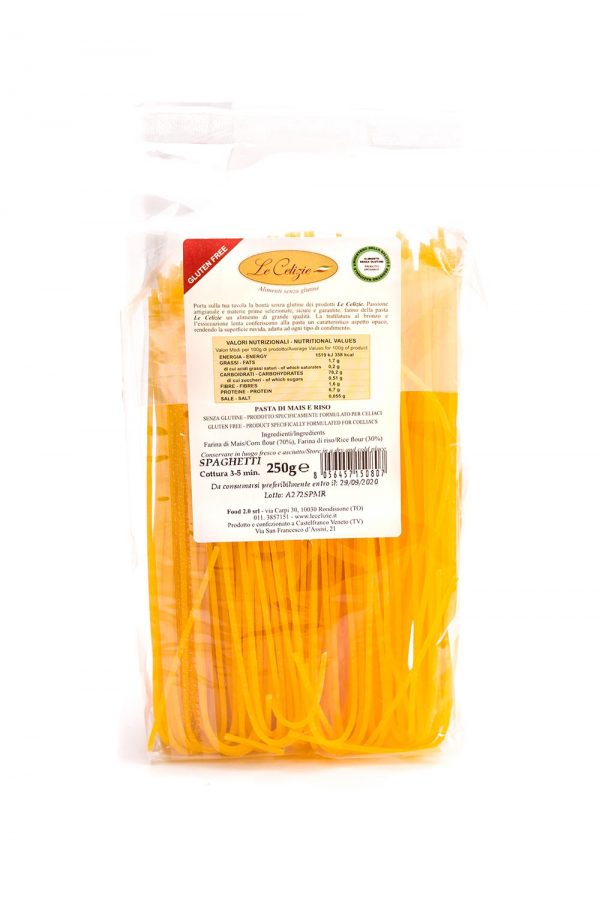 Spaghetti senza glutine