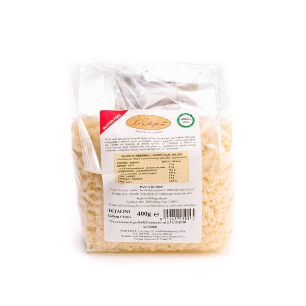 Pasta di riso senza glutine