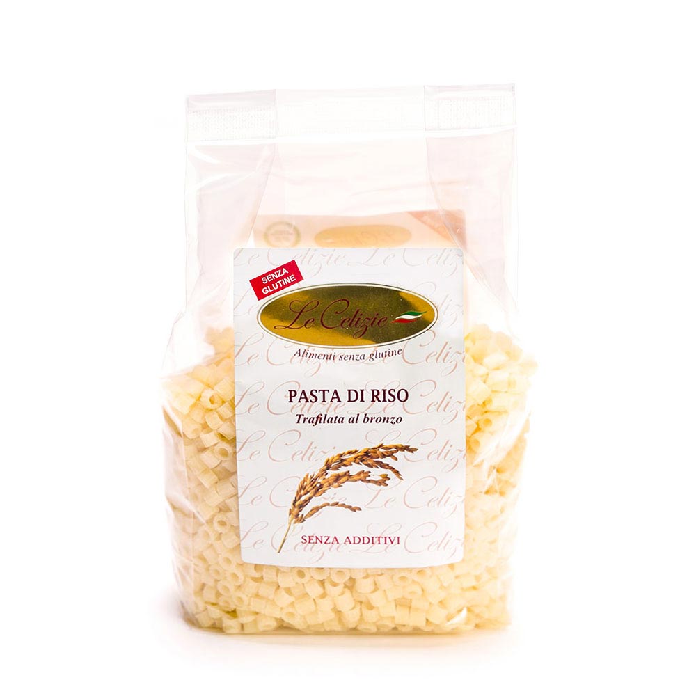 Pasta di riso trafilata Le Celizie Pasta di riso senza glutine