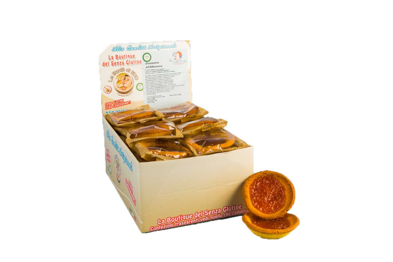 Crostatine albicocca senza glutine Crostatine albicocca senza glutine