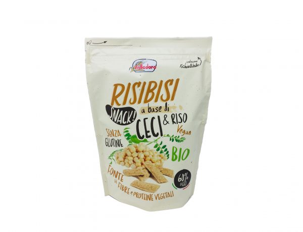 Snack risibisi ceci bio senza glutine