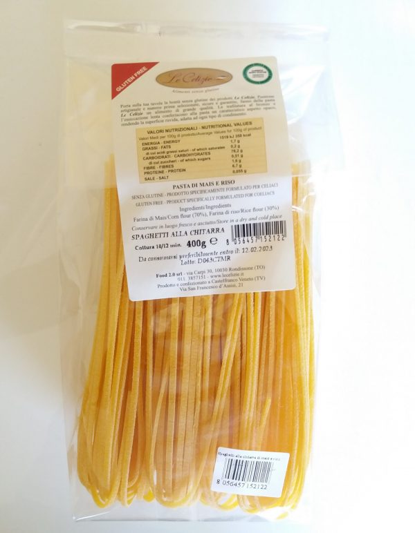 Pasta di Mais e Riso - Spaghetti Chitarra - immagine 2