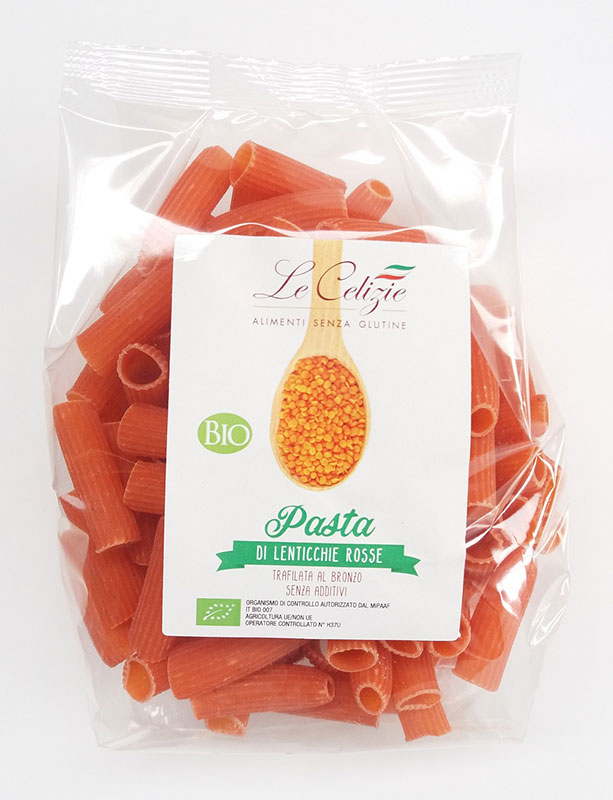 Pasta_di_Lenticchie_Rosse_Bio _Maccheroni_fronte