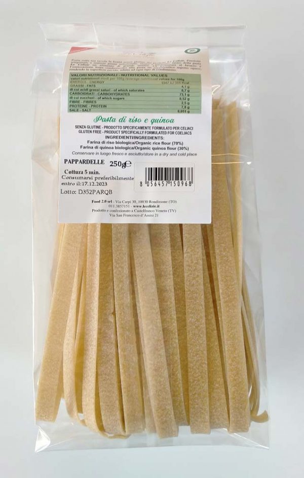 Pasta di Riso e Quinoa Bio - Pappardelle - immagine 2
