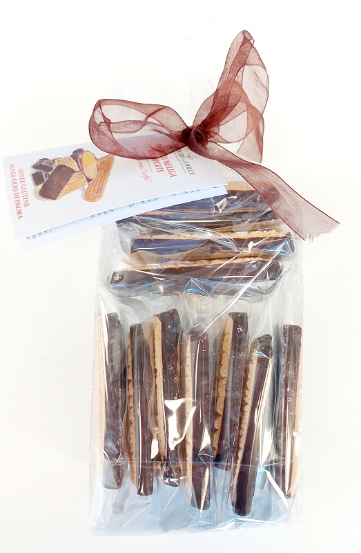 PASTE DI MELIGA RICOPERTE AL CIOCCOLATO